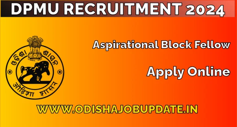 DPMU Bargarh Recruitment 2024