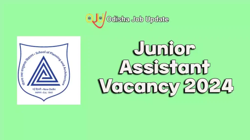 SPA Junior Assistant Recruitment 2024: Apply Now For 12th Pass Job SPA Junior Assistant Recruitment 2024