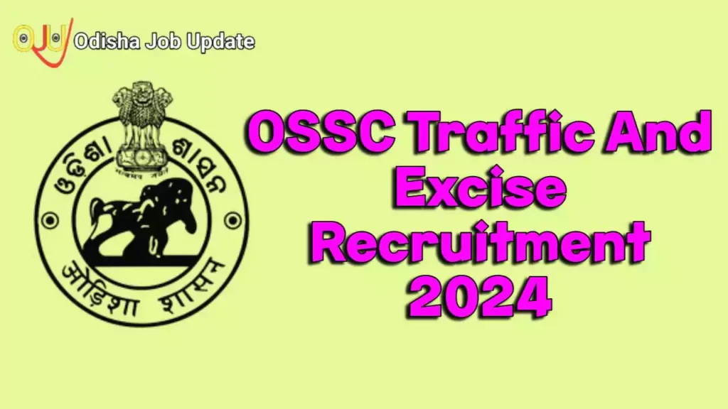 OSSC Sub Inspector Recruitment 2024: Apply Now Free Job Alert OSSC Sub Inspector Recruitment 2024