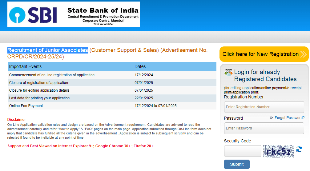 SBI Clerk Recruitment 2024: Apply Online For 13735 Junior Associate Posts Sbi Apply Online