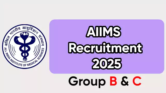 AIIMS CRE Recruitment 2025